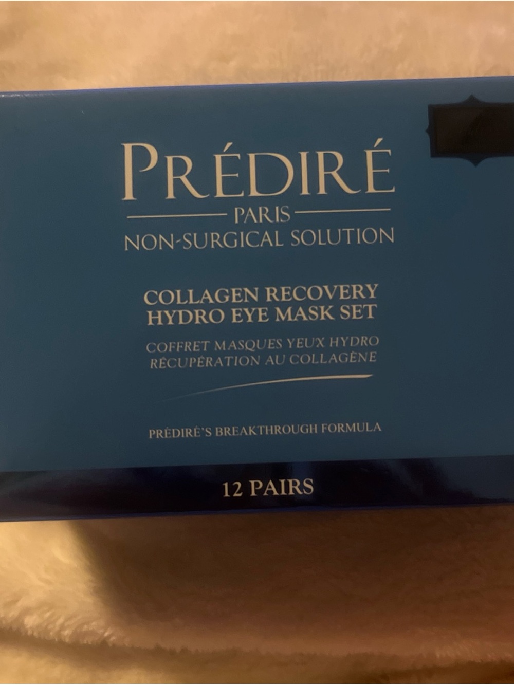 Predire Paris Recovery Hydro Eye Mask 12 Pairs